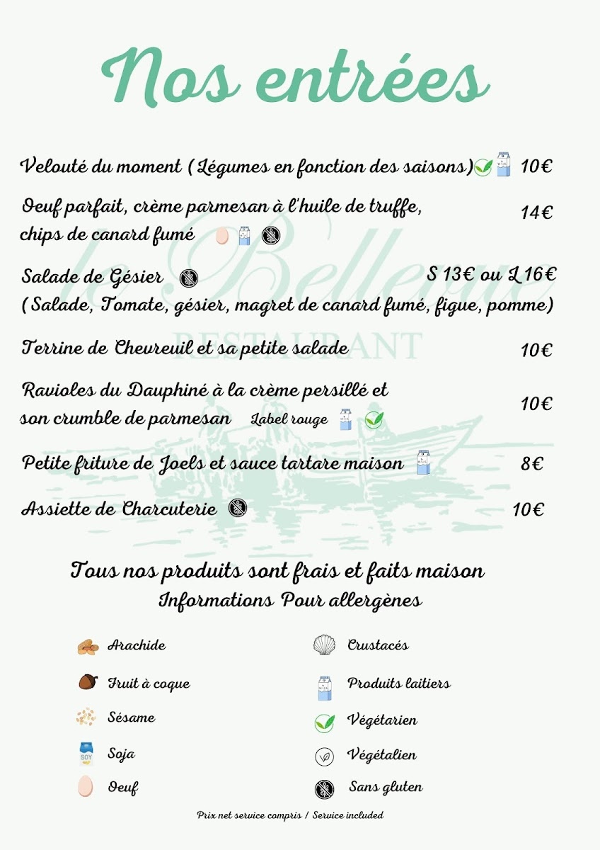 Menu Restaurant Le Bellevue-8
